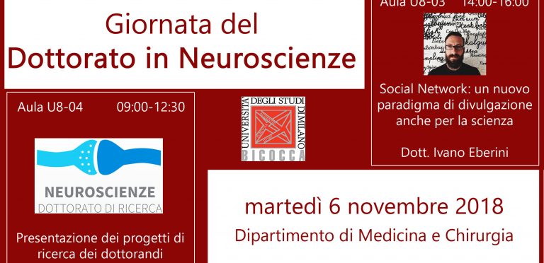 Giornata del Dottorato in Neuroscienze 2018