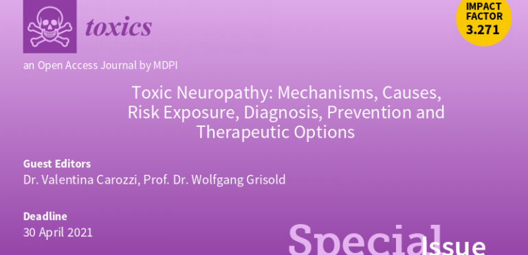 Special issue on Toxic Neuropathy open for submission