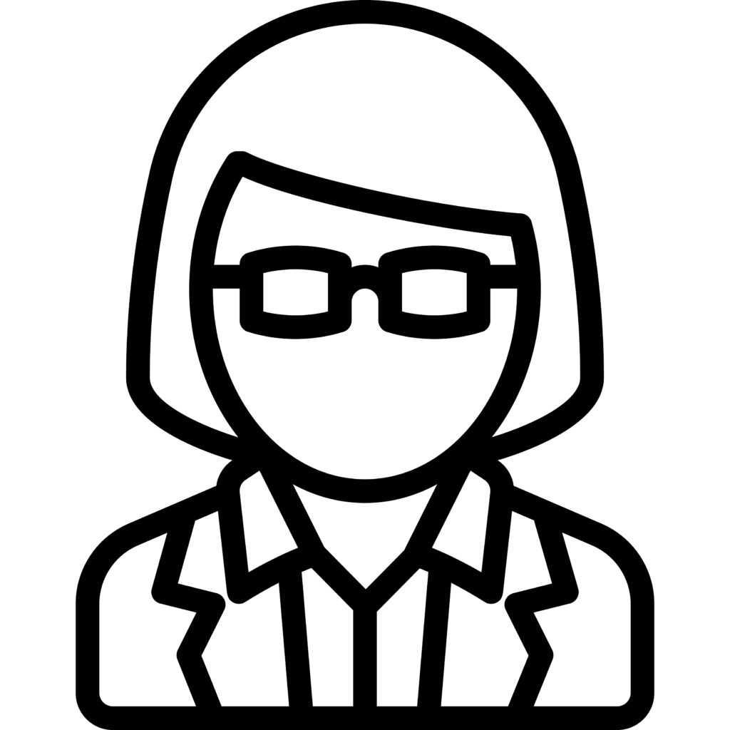 scientist-woman